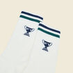 Chaussettes blanc homme