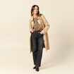T-shirt manches courtes camel femme