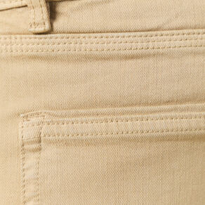 Jeans éco-responsable regular denim beige homme