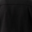Veste oversize courte col classique noir homme