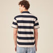 Polo manches courtes bleu marine homme