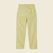 Pantalon large éco-responsable vert anis femme