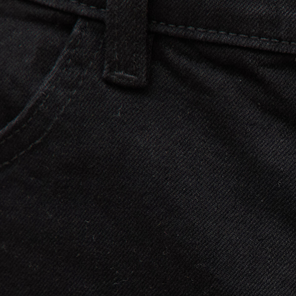 Jeans regular longueur 32 denim noir homme