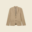 Veste blazer stretch taupe homme