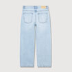 Jeans large 5 poches longueur 32 denim snow bleach homme