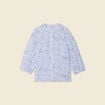 Chemise à manches longues bleu femme