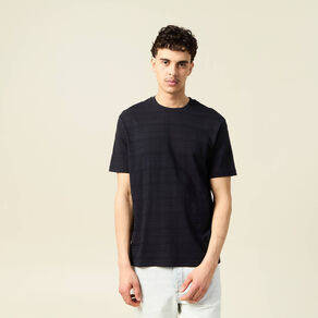T-shirt manches courtes noir homme