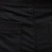 Jeans flare &agrave; pont denim noir femme