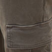 Pantalon battle bas resserr&eacute; vert fonc&eacute; homme