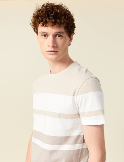 T-shirt manches courtes gris homme