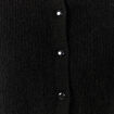 Gilet manches longues noir femme