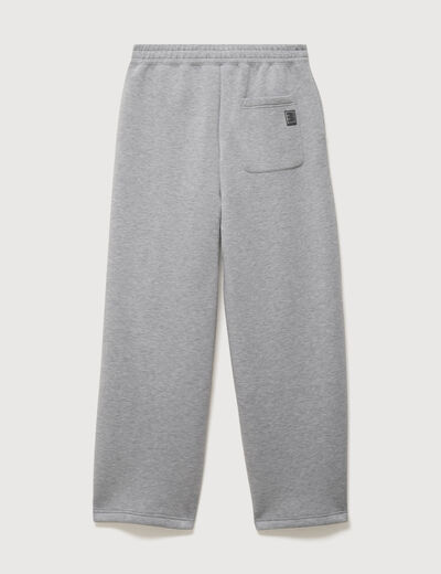 Pantalon coupe loose gris clair homme