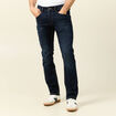 Jeans straight longueur 32 denim brut homme