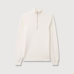 Pull col camionneur ecru homme
