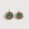 Boucles d'oreilles camel femme
