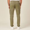 Pantalon battle bas resserré vert kaki homme