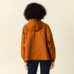 Parka oversize à capuche camel femme