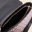 Sac rond à bandoulière multicolore femme