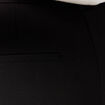 Pantalon large taille haute fluide noir femme