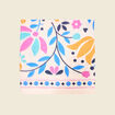 Foulard ecru femme