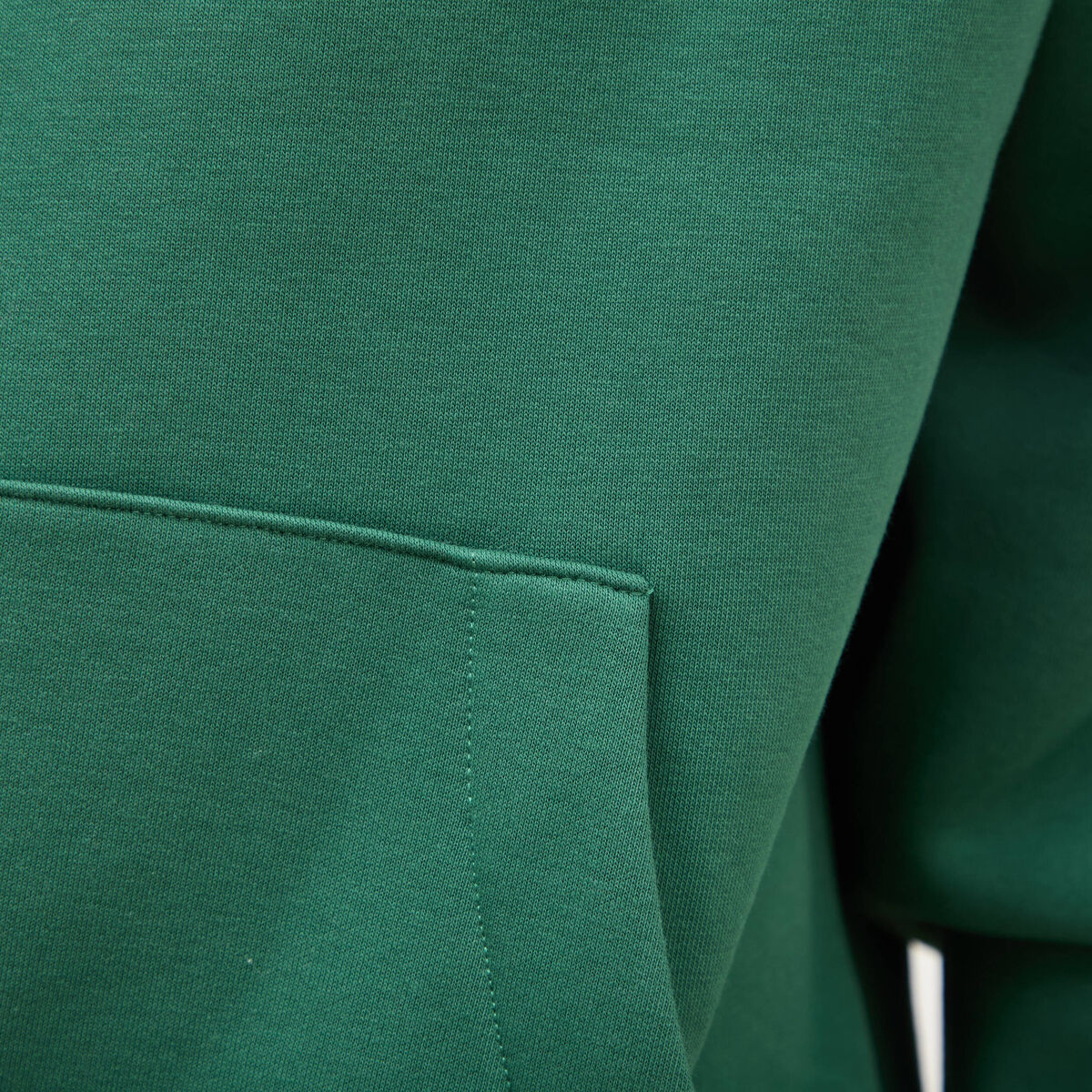 Sweat &agrave; capuche vert homme