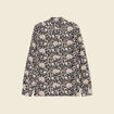 Chemise manches longues fluide noir femme
