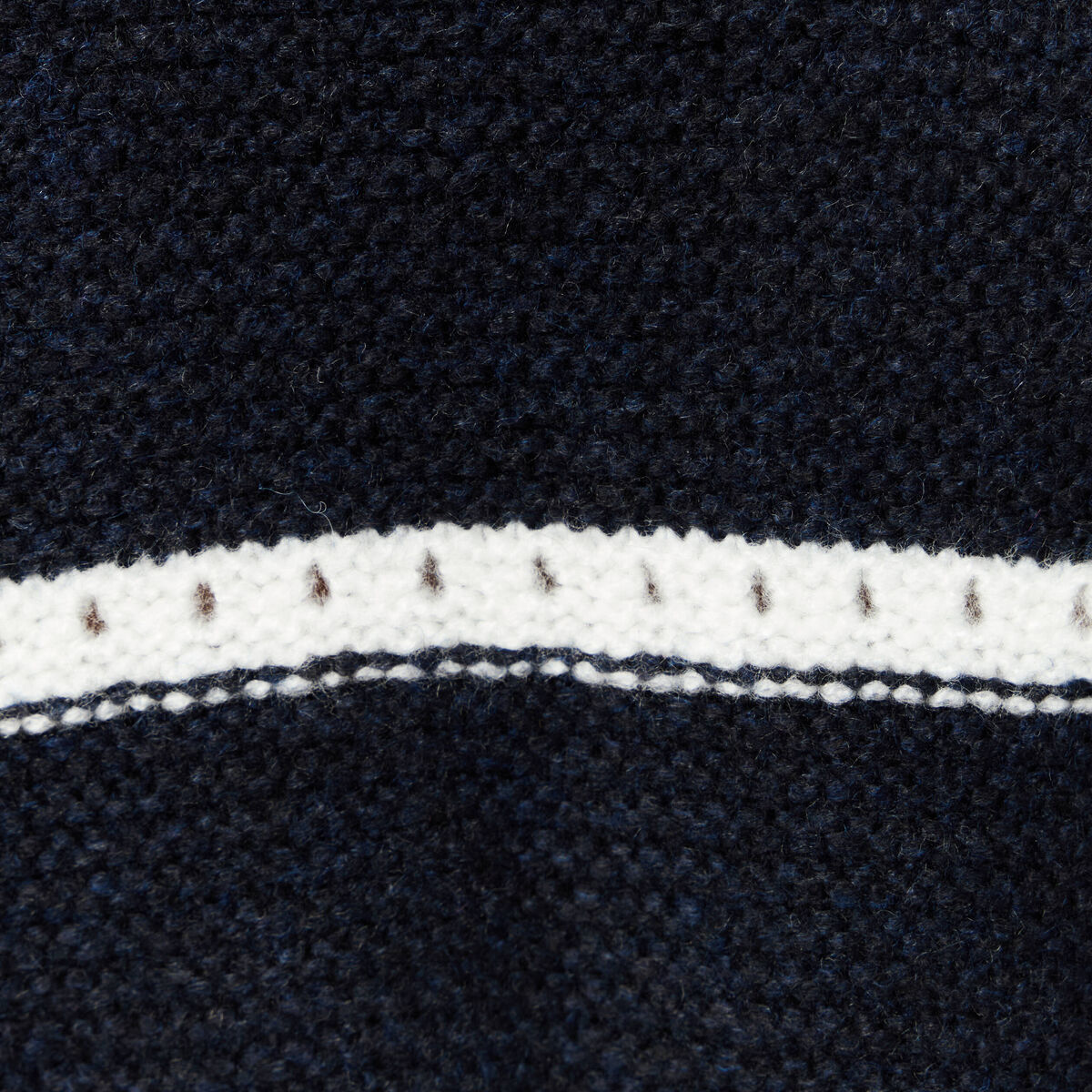 Pull manches longues bleu marine femme