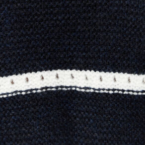 Pull manches longues bleu marine femme