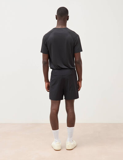 Short doubl&eacute; noir homme