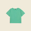 T-shirt manches courtes vert femme