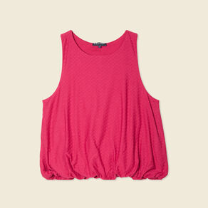 Débardeur sans manches rose framboise femme