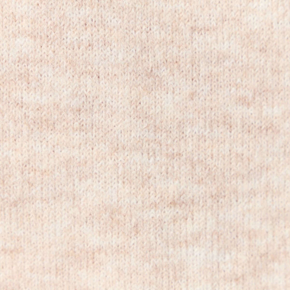 Pull manches longues 2-en-1 creme femme