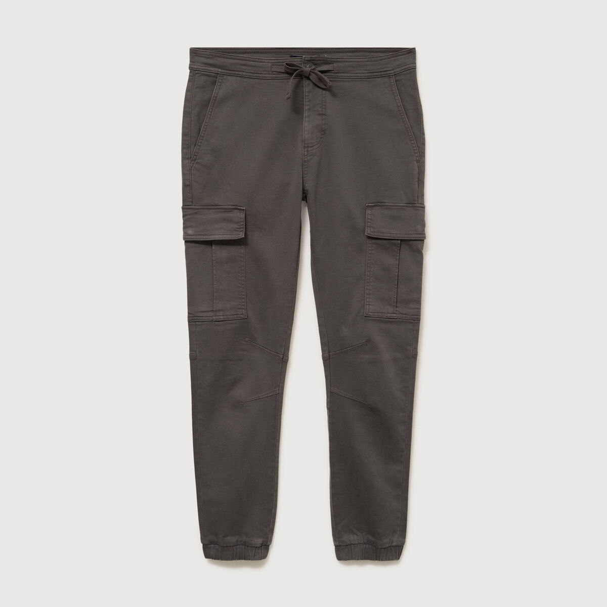Pantalon battle bas resserr&eacute; vert fonc&eacute; homme