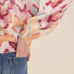 Pull éco-responsable mauve femme