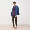 Polo manches courtes prune homme
