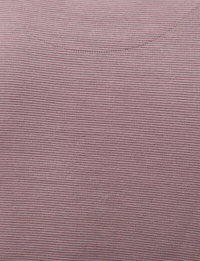 T-shirt manches longues mauve homme