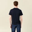 T-shirt manches courtes bleu marine homme
