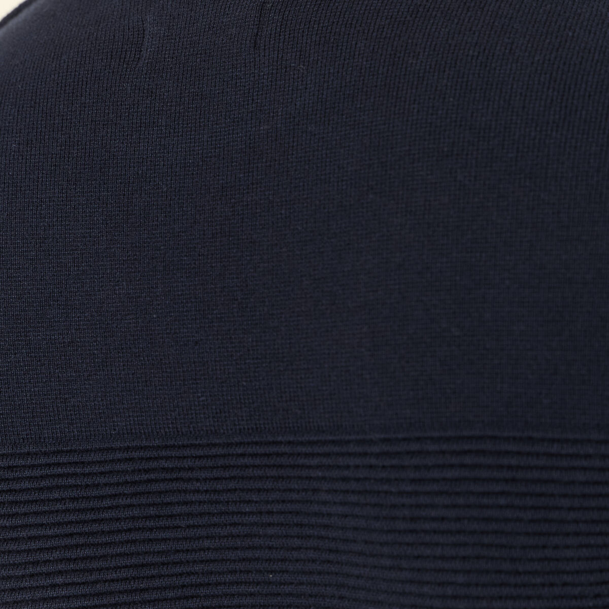 Pull éco-responsable bleu foncé homme