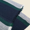 Foulard bleu marine homme