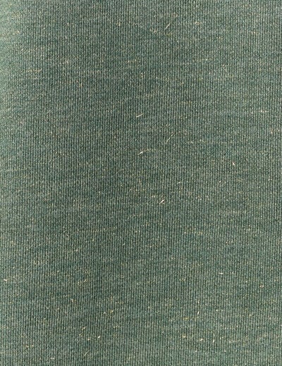 Sweat à capuche brillant vert kaki femme