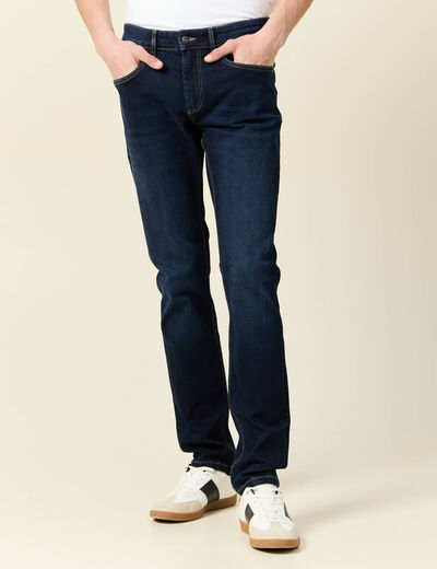 Jeans slim denim brut homme