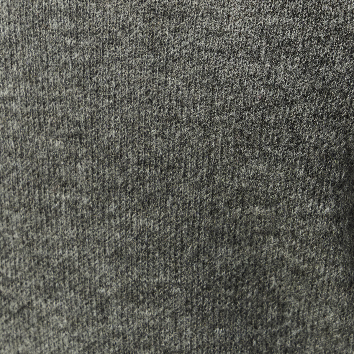 Pull manches longues &agrave; sequins gris fonc&eacute; femme