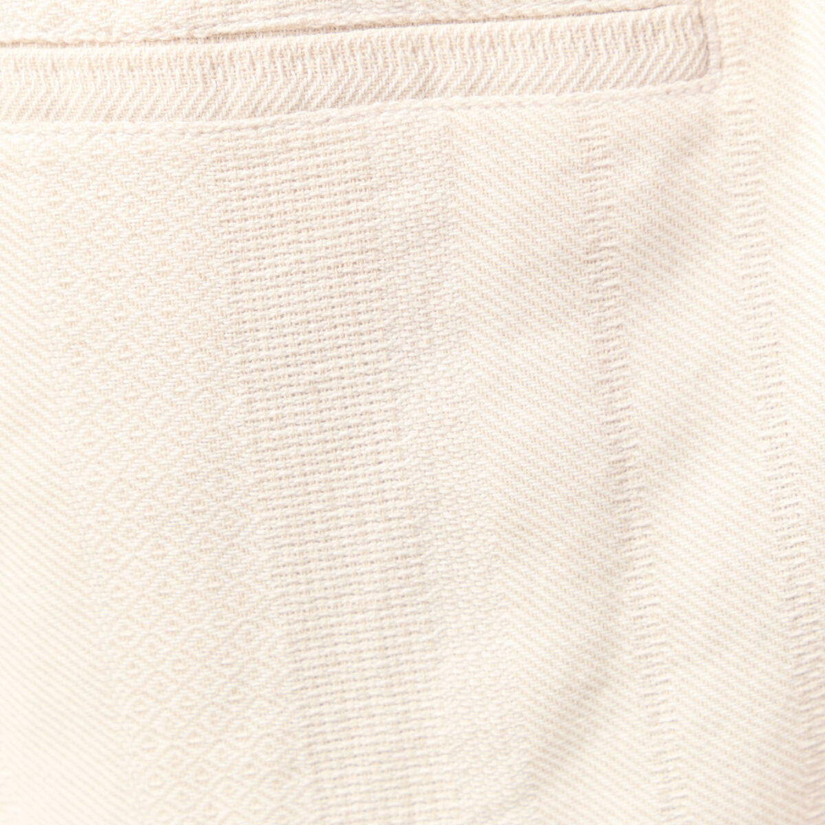 Bermuda droit à coulisse ecru homme