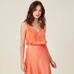Caraco éco-responsable orange foncé femme