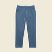Pantalon regular longueur 32 bleu fonc&eacute; homme