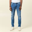 Jeans slim éco-responsable denim stone homme