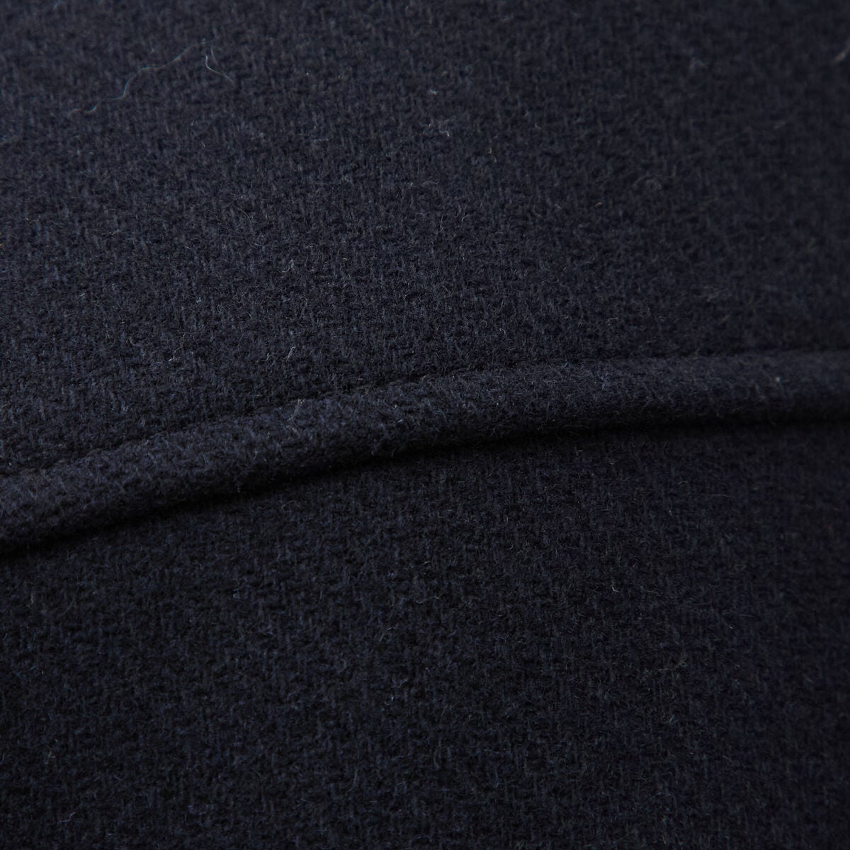 Blouson col classique manches longues bleu marine homme
