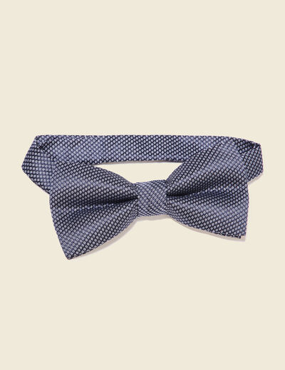 Noeud de papillon bleu marine homme
