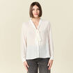 Chemise éco-responsable ecru femme