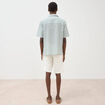 Chemise boyfriend manches courtes vert clair homme